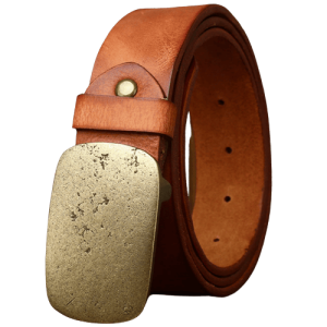 ceinture cowboy boucle dorée