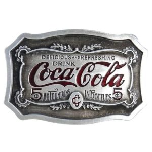 boucle de ceinture Coca-Cola