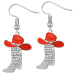 boucles d'oreilles cowboy