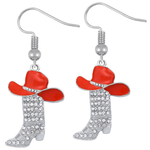 boucles d'oreilles cowboy