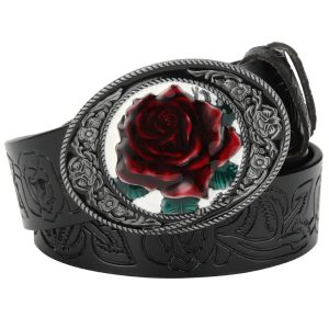 ceinture western cuir femme