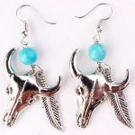Boucles d'Oreilles Style Far West