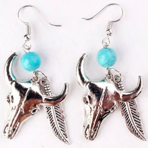 Boucles d'Oreilles Style Far West