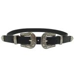 ceinture western double boucle