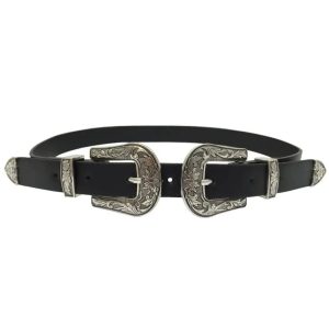 ceinture western double boucle