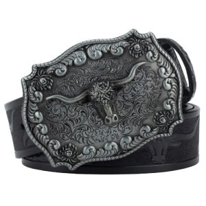 ceinture western noire