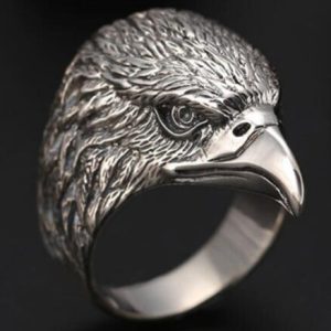 bijou aigle en argent