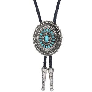 Accessoire cowboy cravate Bolo