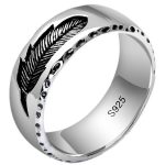 bague country argentée