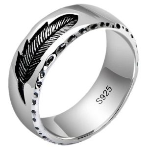 bague country argentée