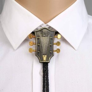 Bolo Tie Country en cuir