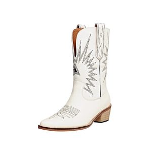 botte western cuir