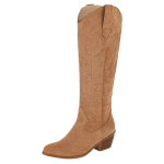bottes cowboy camel