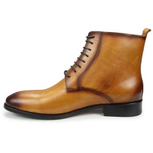 santiags en cuir véritable