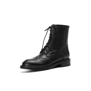 cuir véritable bottes cowboy