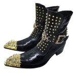 bottes style cowboy