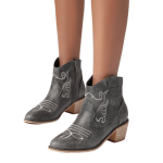bottes style cowboy