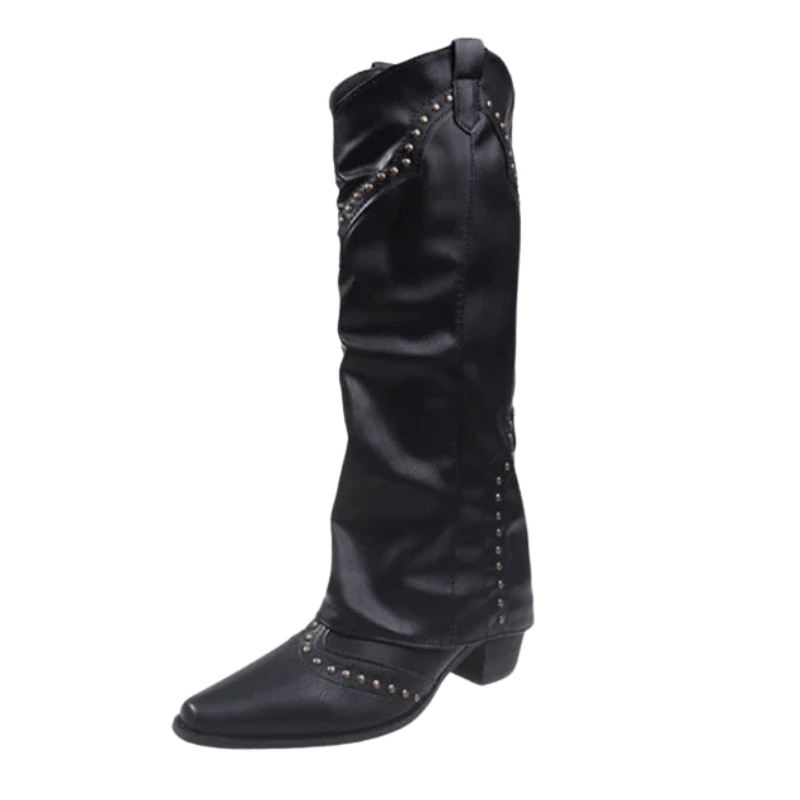 bottes style western femme