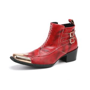 bottes texane homme cuir
