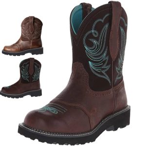 bottes à bout rond