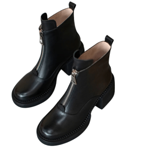 chaussures cowboy femme noires