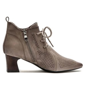 bottine western femme élégante