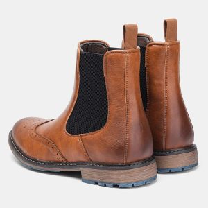 bottines style cowboy