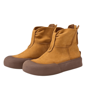 Bottines cowboy camel