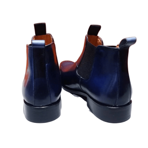 chaussures western cuir