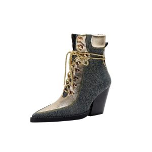 bottines style western pour femme