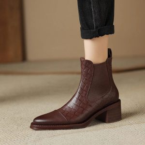 Chaussures style cowboy