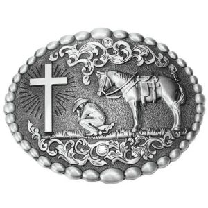 boucle ceinture cowboy cheval