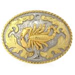 boucle de ceinture ovale western