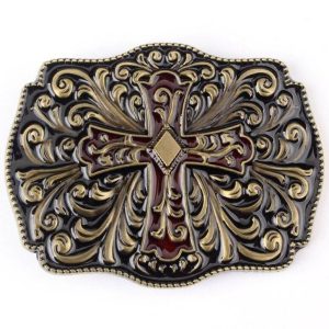 boucle de ceinture style western homme