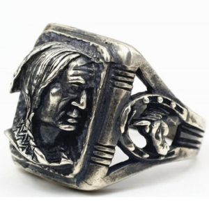 bague tribale amérindienne