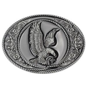 boucle de ceinture aigle américain