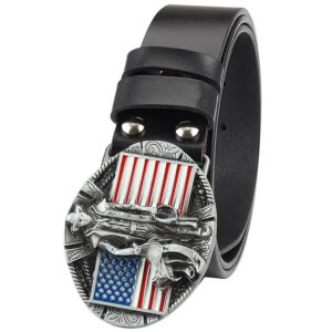 ceinture américaine western cuir