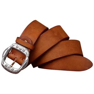 Boucle acier style western