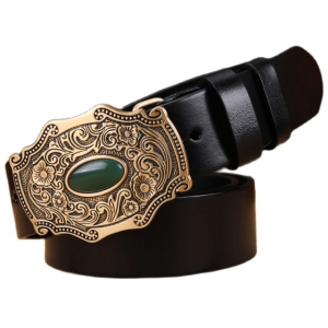 boucle laiton ceinture western