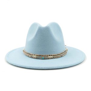 chapeau country femme vert menthe