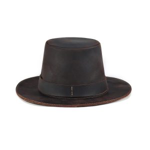 Western chapeau en cuir