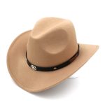 chapeau de cowboy beige