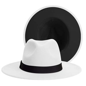 chapeau western blanc