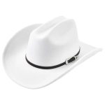 Chapeau de Cowboy Blanc Homme