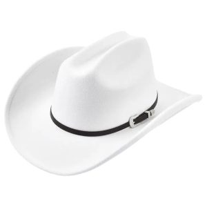 Chapeau de Cowboy Blanc Homme