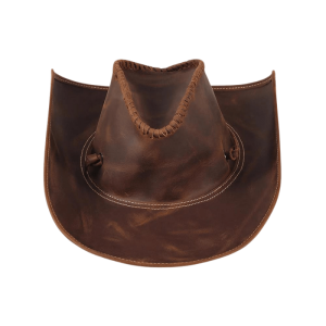 chapeau de cowboy cuir
