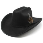 chapeau de cowboy femme élégance