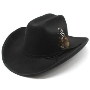 chapeau de cowboy femme élégance