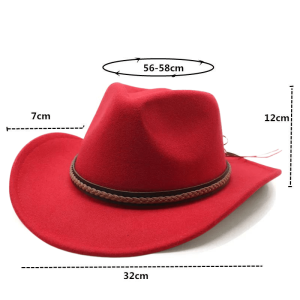 accessoire cowboy rouge