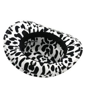 motif vache chapeau cowboy